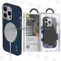 Blueo Leather Mobile Phone Case iPhone 14 Pro Max Dark Blue In Blister