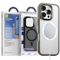 Blueo Skin Friendly Frosted Anti-Drop Case - iPhone 15 - Grey In Blister