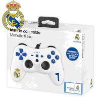 Real Madrid Pro S Club Controller for Nintendo Switch Controller with 3M Ultra Long Cable Vibration Gyro In Blister