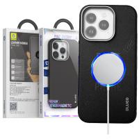 Blueo Leather Mobile Phone Case iPhone 16 Pro Max Black In Blister