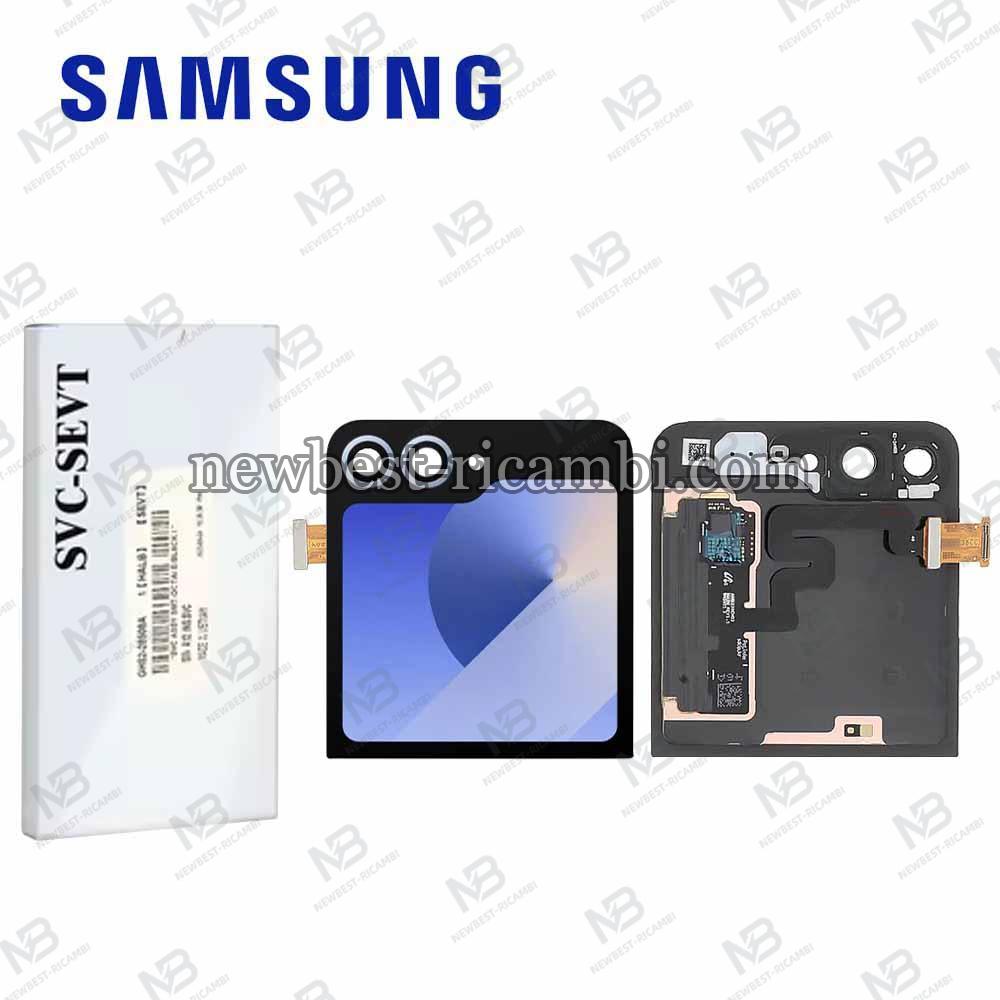 ​Samsung Galaxy Z Flip 6 F741 Cover + Lcd Outer Display Blue Service Pack