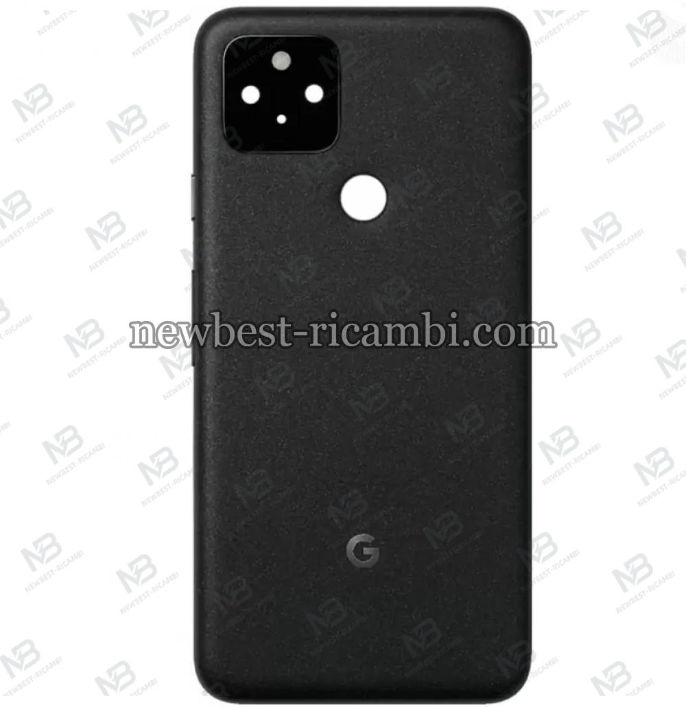 Google Pixel 5A Back Cover + Camera Glass Black