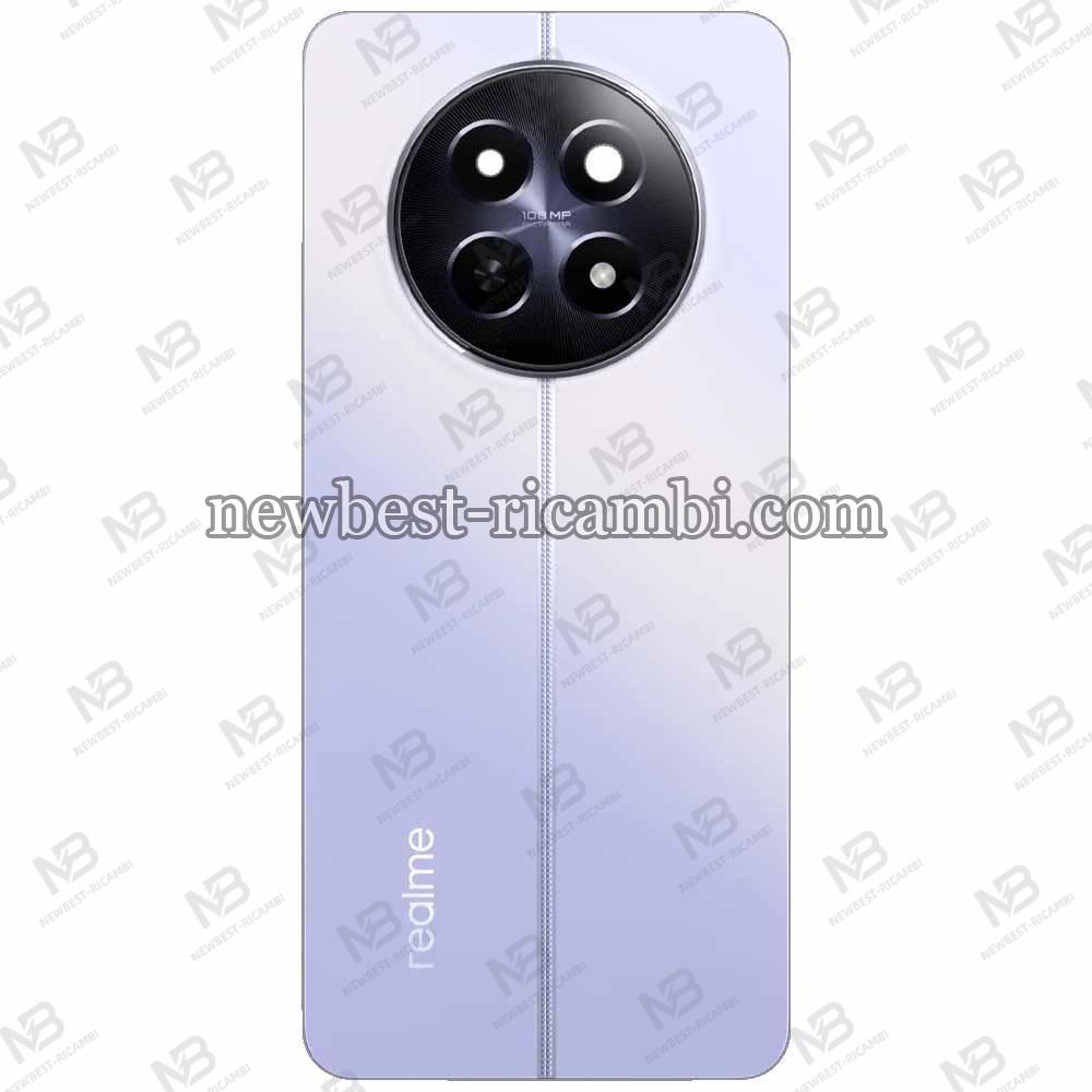 Realme 12 5G RMX3999 Back Cover + Camera Glass Purple