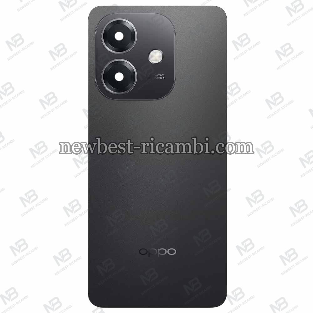 Oppo A3X 5G (CPH2681) Back Cover + Camera Glass Black