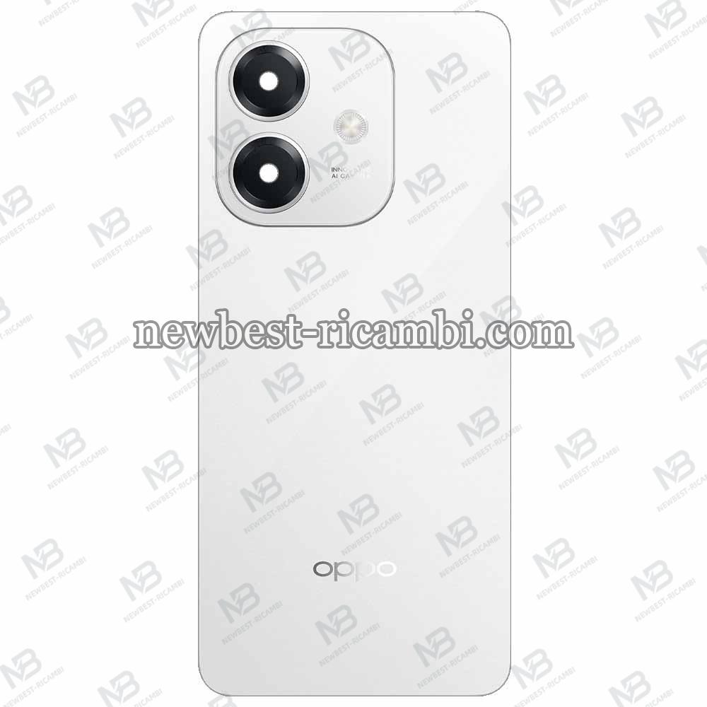 Oppo A3X 5G (CPH2681) Back Cover + Camera Glass White Original