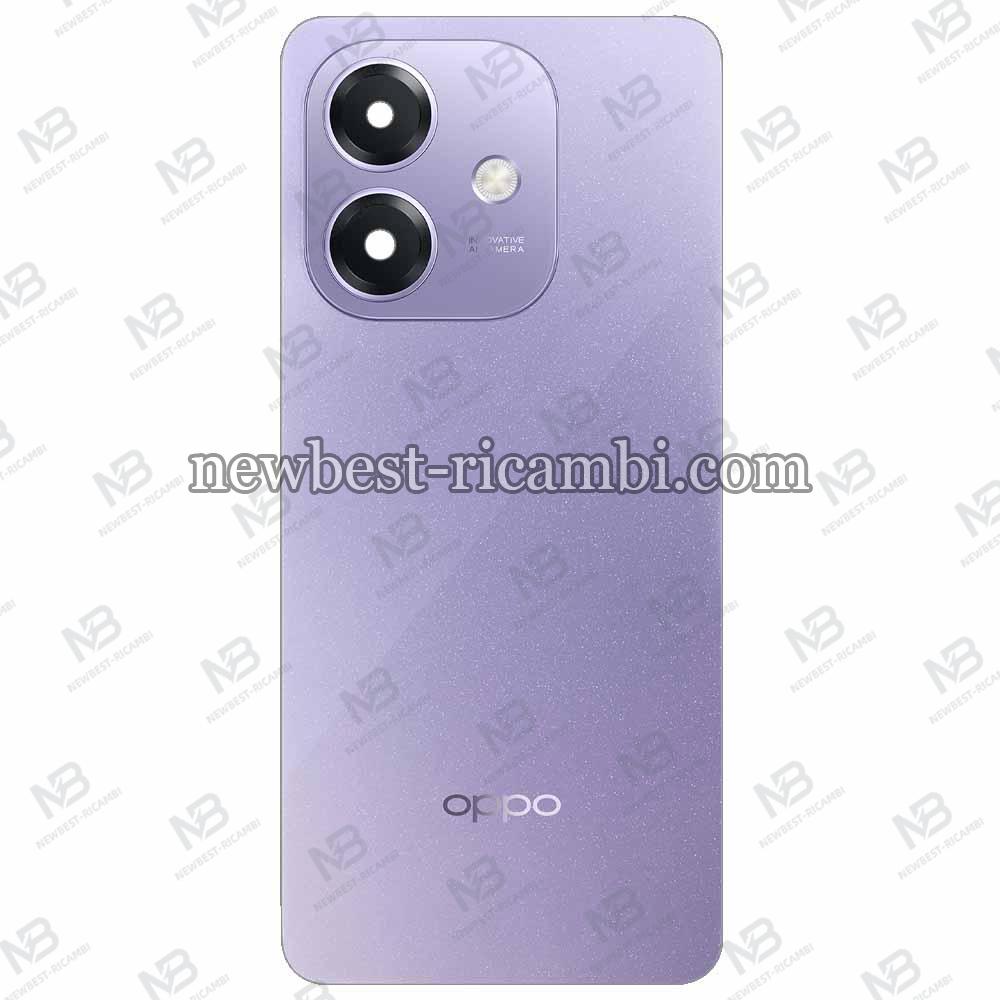 Oppo A3X 5G (CPH2681) Back Cover + Camera Glass Purple