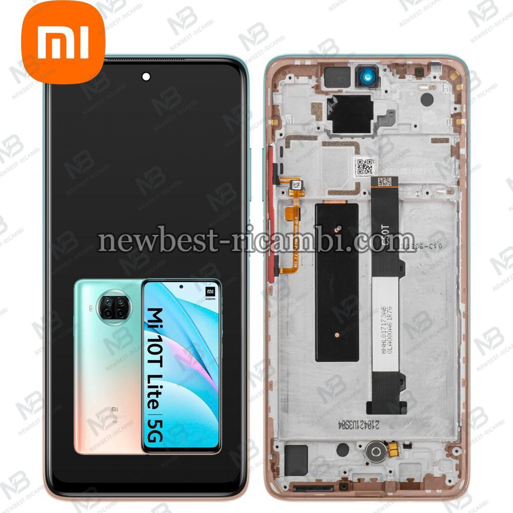 Xiaomi Mi 10T Lite 5G / Note 9 Pro 5G Touch + Lcd + Frame Rose Gold Service Pack