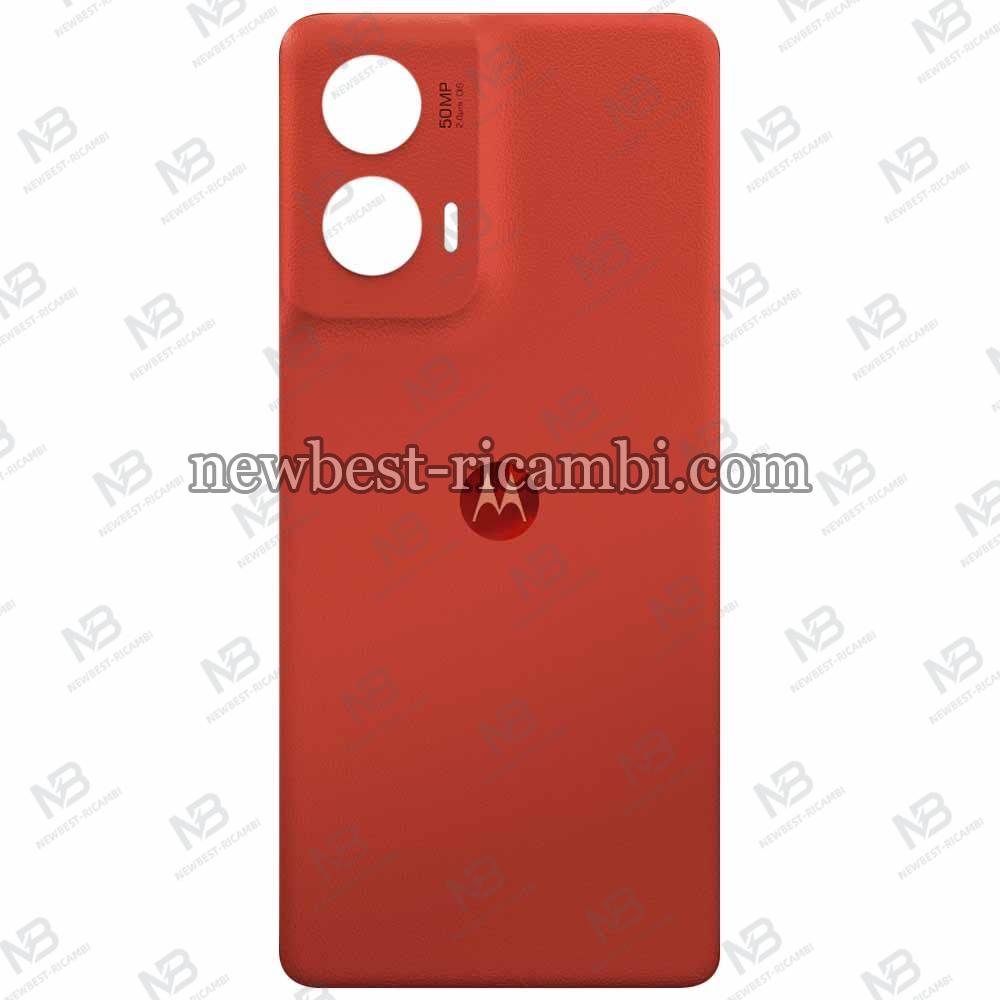 Motorola Moto G Stylus 5G (2024) XT2419-1 / XT2419-2 Back Cover Glass Scarlet (Red)