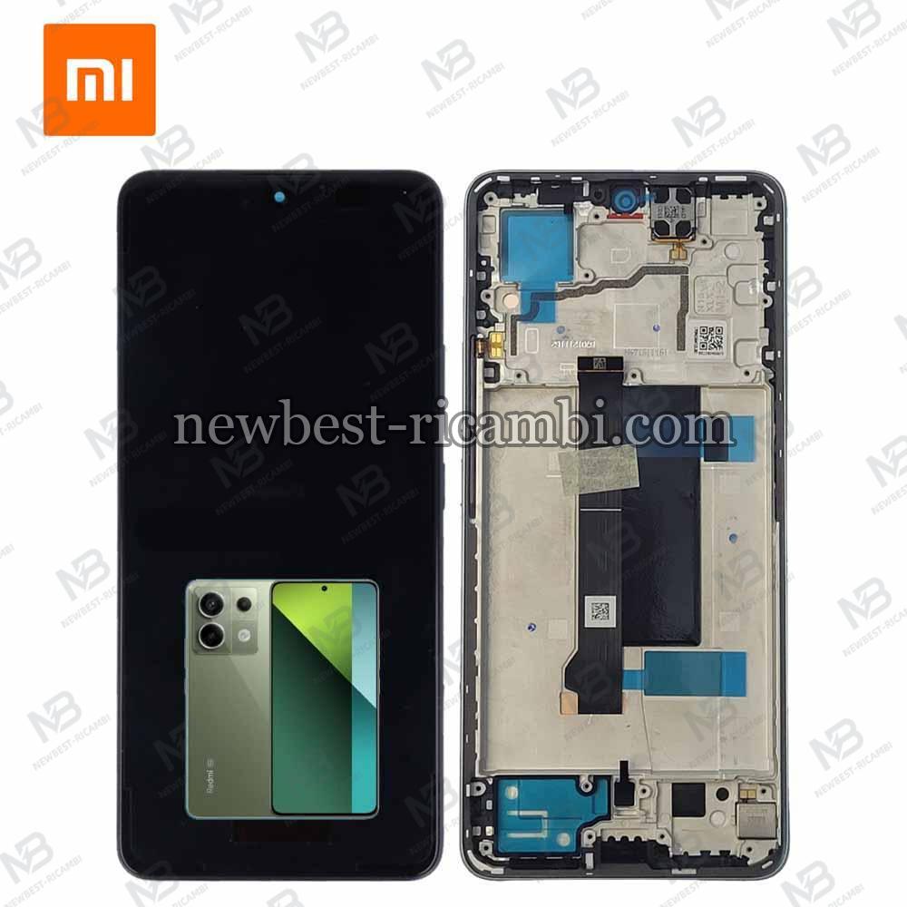 Xiaomi Redmi Note 13 Pro 5G / Xiaomi Poco X6 5G Touch + Lcd + Frame Green Service Pack