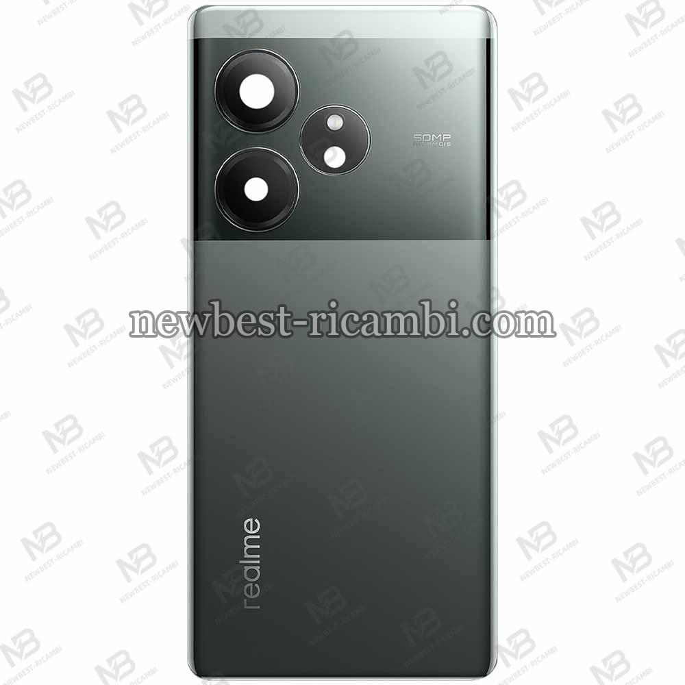 Realme GT 6 5G (RMX3851) Back Cover + Camera Glass Green