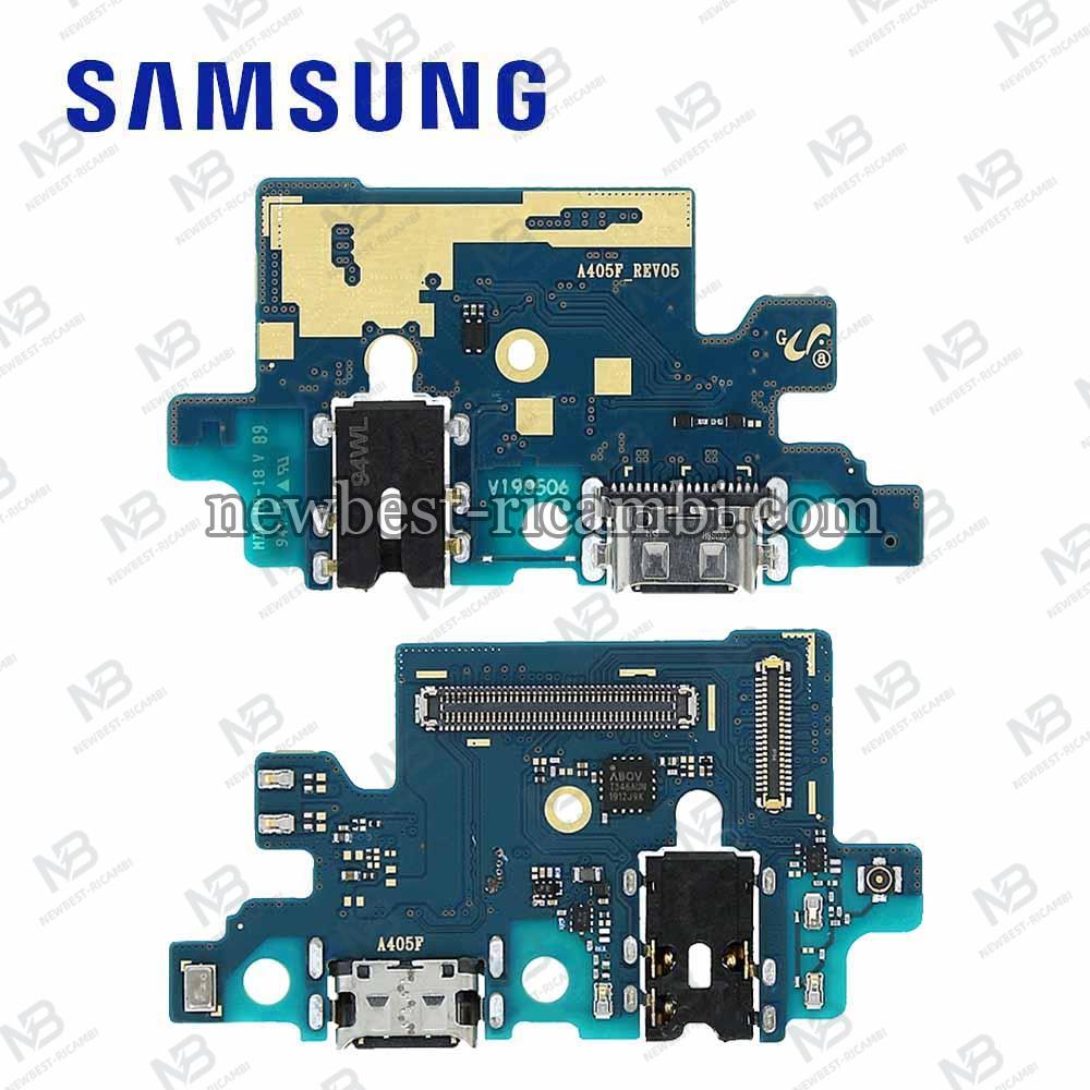 Samsung Galaxy A40 2019 A405f Flex Dock Charge Service Pack