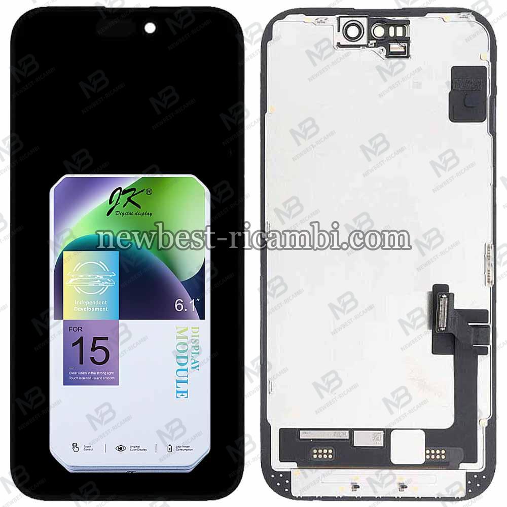 iPhone 15 Touch+Lcd+Frame Black ZY Incll Oem