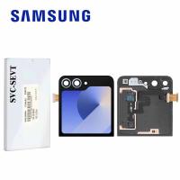 ​Samsung Galaxy Z Flip 6 F741 Cover + Lcd Outer Display Blue Service Pack