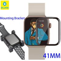 Blueo A Watch 3D Curved Edge Full Glue Protector Apple iWatch 7 / 8 / 9 41MM Black In Blister