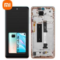 Xiaomi Mi 10T Lite 5G / Note 9 Pro 5G Touch + Lcd + Frame Rose Gold Service Pack