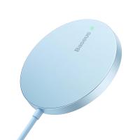 Wireless Charger Baseus Simple Mini 3 15W 1.67A Blue CCJJ040303 In Blister