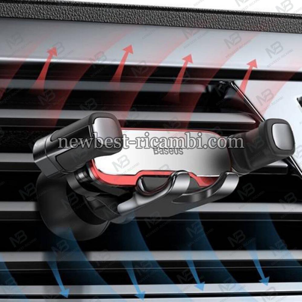 Car Holder Baseus Mr Hui Gravity Series, 4.7inch - 6.5inch, Silver SUYL-HU0S in Blister