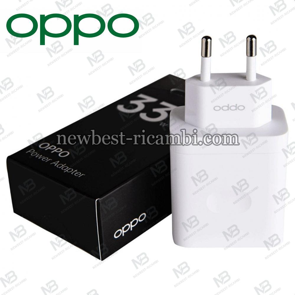 Wall Charger Oppo Quick Charge 33W 1x USB White 5474179 In Blister