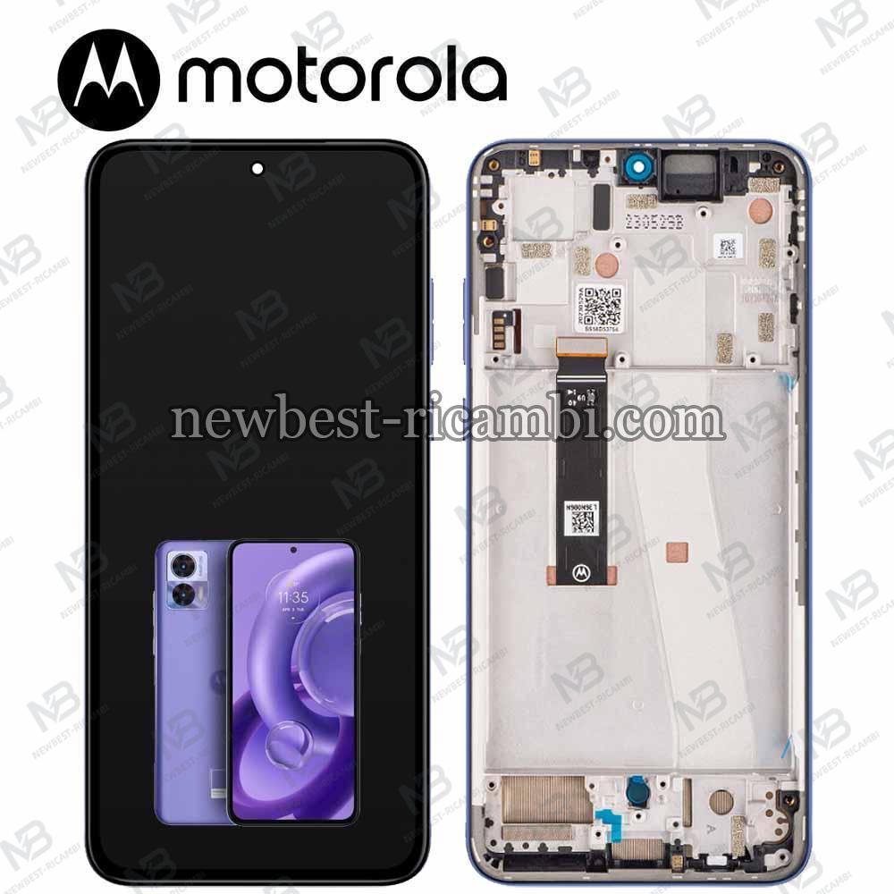 Motorola Edge 30 Neo XT2245 Touch + Lcd + Frame Purple Service Pack