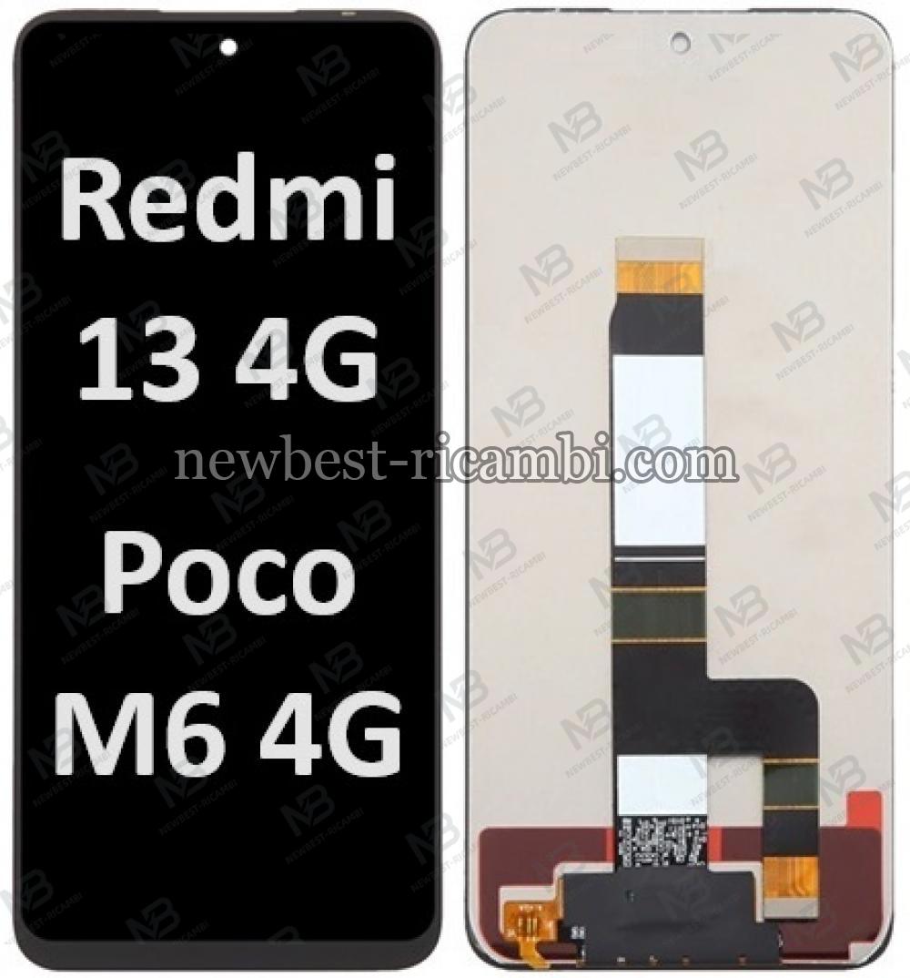 Xiaomi Poco M6 4G / Redmi 13 4g Touch + Lcd Black Original