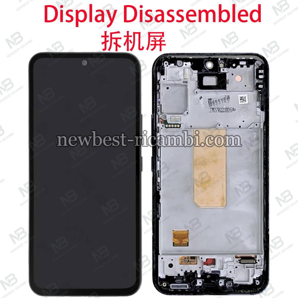 Samsung Galaxy A54 5G A546 Touch + Lcd + Frame Black Disassembled Grade A