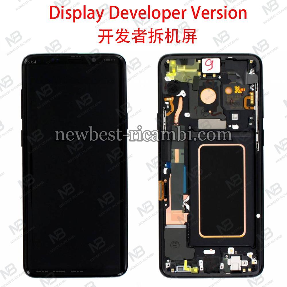 Samsung Galaxy S9 Plus G965 Touch + Lcd + Frame (Developer Version) Black Disassembled Grade B