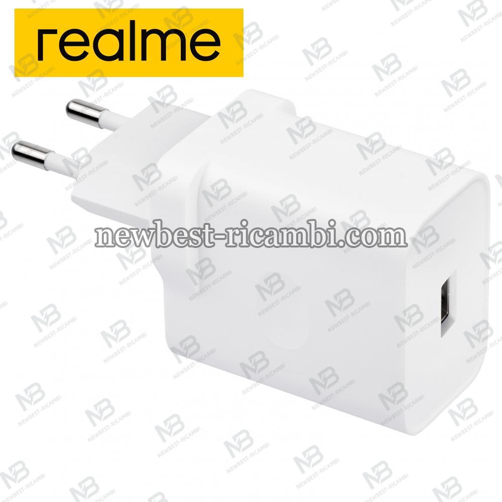 Wall Charger Realme 18W 2A 1 x USB-A White 5473828 Original Bulk