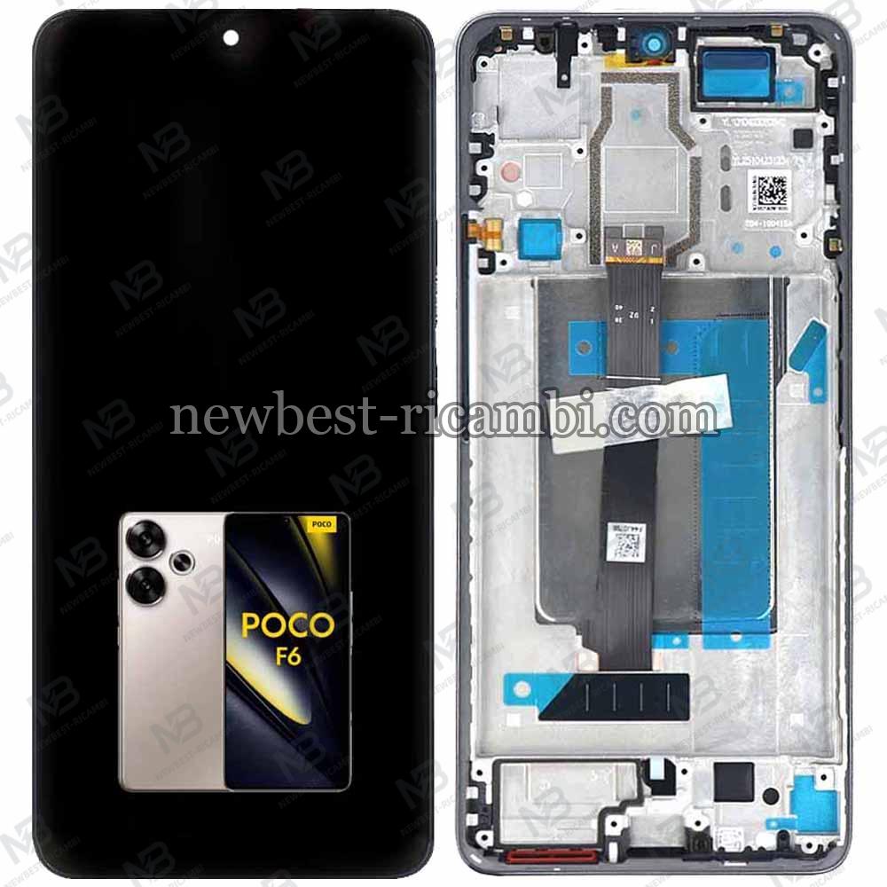 Xiaomi Poco F6 5G (2024) 24069PC21G Touch + Lcd + Frame Gold