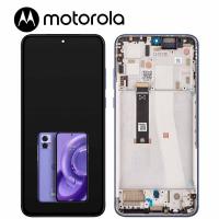 Motorola Edge 30 Neo XT2245 Touch + Lcd + Frame Purple Service Pack