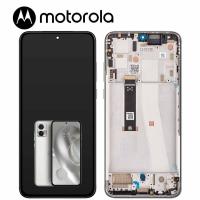 Motorola Edge 30 Neo XT2245 Touch+Lcd+Frame Silver Service Pack