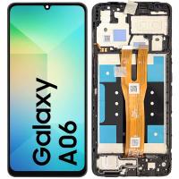 ​Samsung Galaxy A06 2024 A065F Touch + Lcd + Frame Black