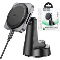 Wireless Car Charger Hoco HW16 15W 1.67A Black In Blister