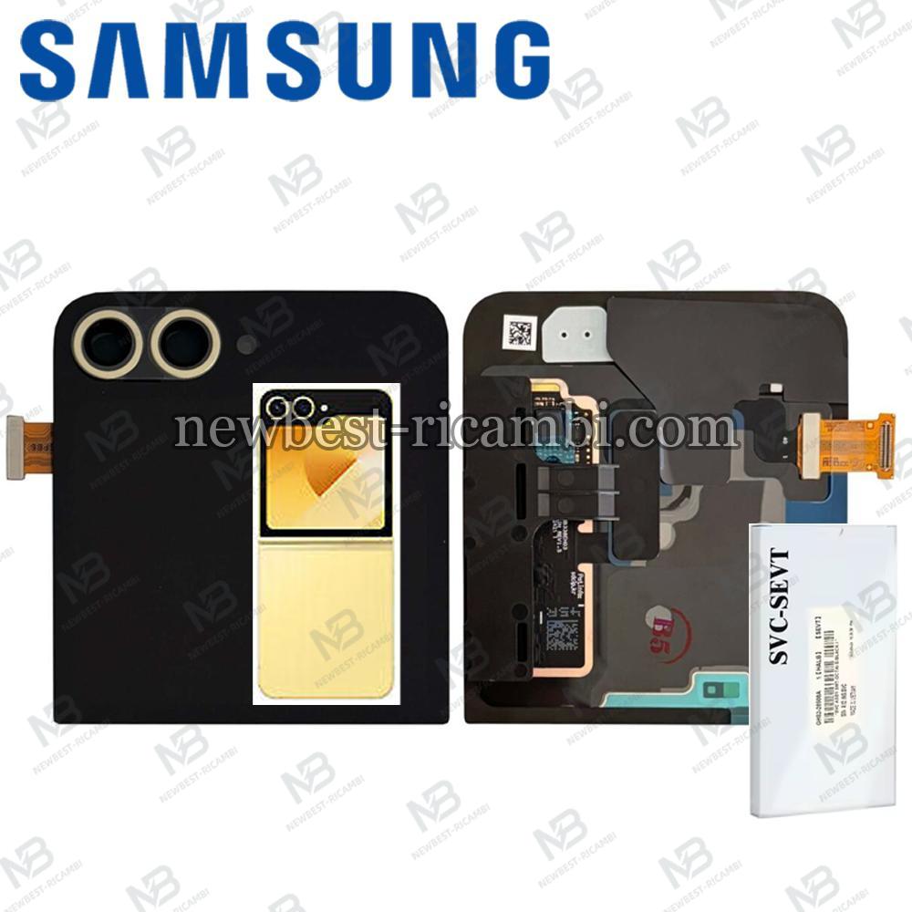 ​Samsung Galaxy Z Flip 6 F741 Cover + Lcd Outer Display Yellow Service Pack