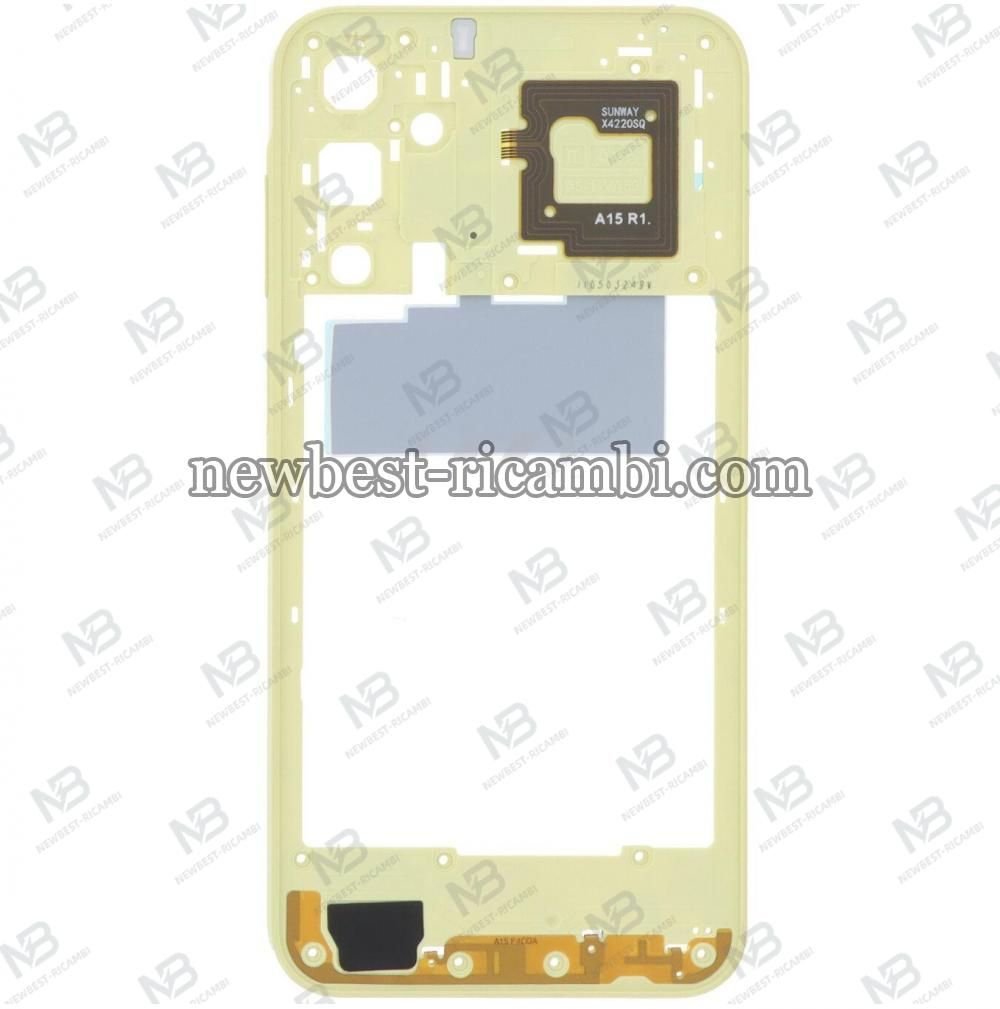 Samsung Galaxy A15 4G A155 Frame B + Side Key Yellow