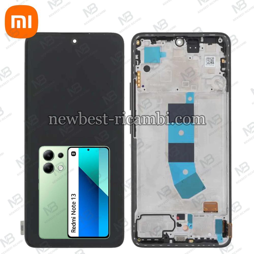 Xiaomi Redmi Note 13 4G Touch + Lcd + Frame Green Service Pack