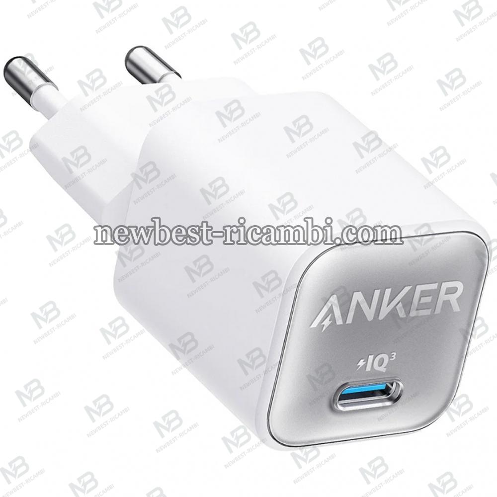 Wall Charger Anker 511 Nano 3 30W 3A 1 x USB-C White A2147G21 In Blister