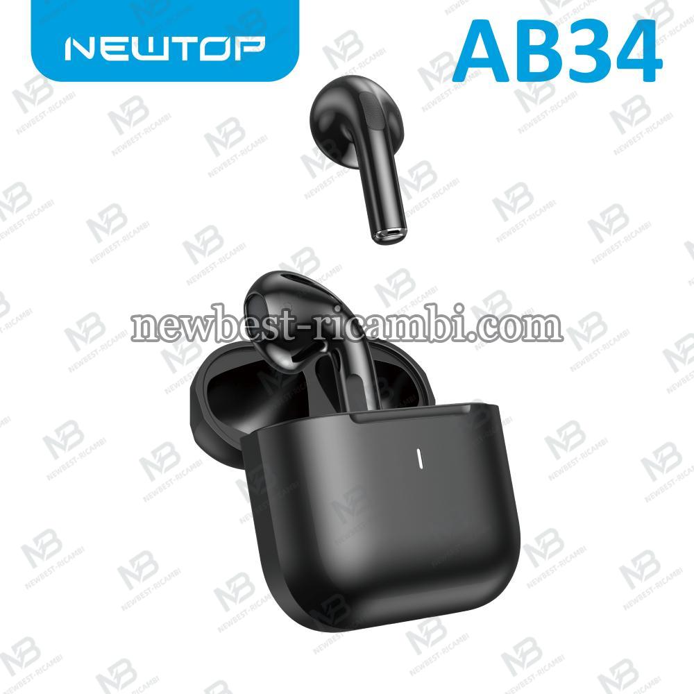 NEWTOP AB34 AURICOLARE WIRELESS 5.3 NERO