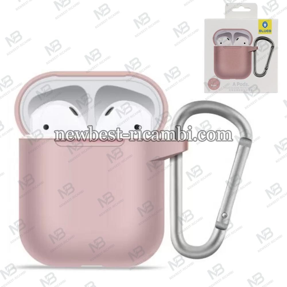 Blueo Silicon Case For AirPods 1-2 B34-Pink In Blister