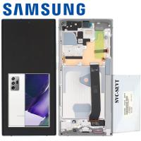 Samsung Galaxy Note 20 Ultra 5G N985 N986 Touch + Lcd + Frame White Service Pack