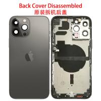 iPhone 13 Pro Max Back Cover + Frame Black Dissembled Grade A Original