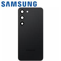 Samsung Galaxy S23 S911 Back Cover+Camera Glass Black Service Pack