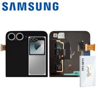 ​Samsung Galaxy Z Flip 6 F741 Cover + Lcd Outer Display Silver Shadow Service Pack