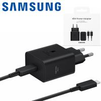 Wall Charger Samsung 45W 4.05A 1 x USB-C with USB-C Cable Black EP-T4511XBEGEU In Blister