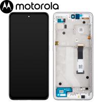 Motorola Moto G 5G XT2113-3 Touch + Lcd + Frame Silver Service Pack