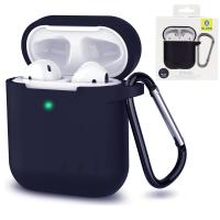 Blueo Silicon Case For AirPods 1-2 B34-Blue In Blister