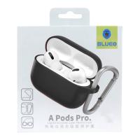 Blueo Silicon Case for Airpods Pro 1 B36-Black In Blister