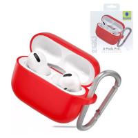 Blueo Silicon Case for Airpods Pro 1 B36-Red In Blister