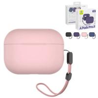 Blueo Silicon Case for Airpods Pro 2 B43 Pink In Blister