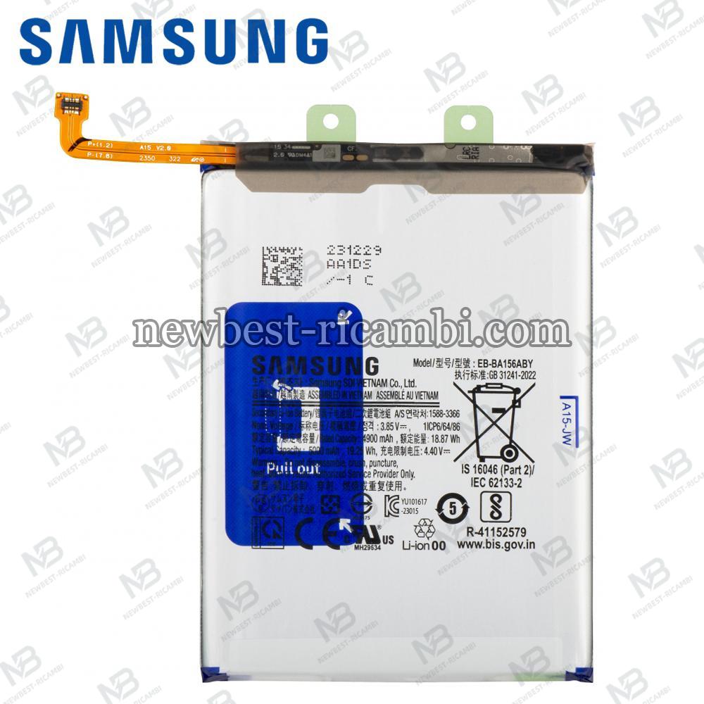 Samsung  Galaxy A15 4G / 5G  SM-A155 / A156 EB-BA156ABY 4900mAh Battery Service Pack