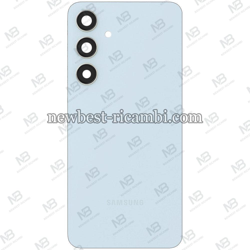Samsung Galaxy S24 FE S721 Back Cover + Camera Glass Blue Original